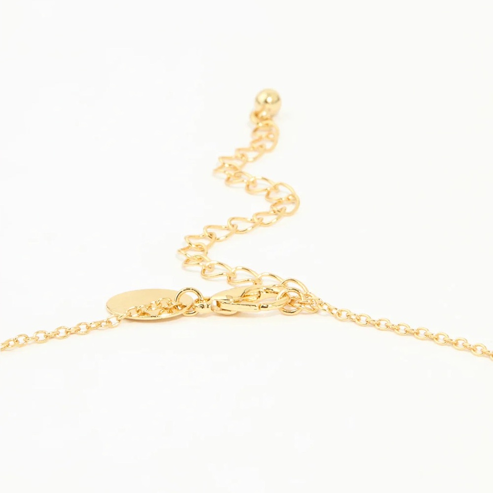 Elegant Gold and Green Beaded Necklace - Picture 5 of 9